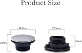 JINGDAOTO 4 PCS 45mm Stainless Steel Sink Hole Cover Tap Blanking Plug Stopper view 4