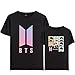 JUNG KOOK Kpop BTS Album Love Yourself T-shirt Suga Jimin J-hope Cartoon Shirt Tee
