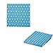 Black and White Polka Dot Party Napkins, 40 Count, 6.5