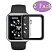 EcoPestuGo Compatible Apple Watch Tempered Glass Screen Protector 38mm, EcoPestuGo [2 PACK]Anti-Scratch Scratch Resistant Full Coverage Scratch-proof Screen Film Compatible iWatch 38mm Series 1/2/3 