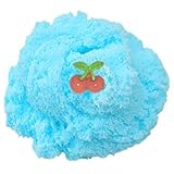 COKIME Cloud Slime, 8 OZ Blue Jumbo Cotton Candy Snow Slime with Charm, Stress Relief Toy for Girls and Boys
