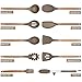 Silicone Kitchen Cooking Utensil Set, 10 Pieces Baking Set Serving Gadgets and Tools for Nonstick Cookware, Wood Handle, Housen Solutions