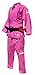FUJI All-Around Brazilian Style Jiu Jitsu Uniform, Pink, Size W1