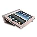 Fintie iPad 1 Folio Case - Slim Fit Vegan Leather Stand Cover with Stylus Holder for Apple iPad 1 1st Generation - Rose Gold