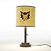 Idea Nuova Pokemon Die Cut Double Shade Table Lamp, Yellow