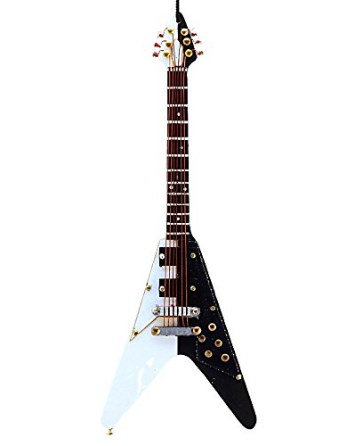 Flyimg V Electric Guitar
 - Buy Ots Flying V Electric Guitar Black White Christmas Ornament Online At Low Prices In India Amazon In