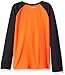 adidas Toddler Boys' Performance Raglan Tee Shirt, Solar Red, 3T