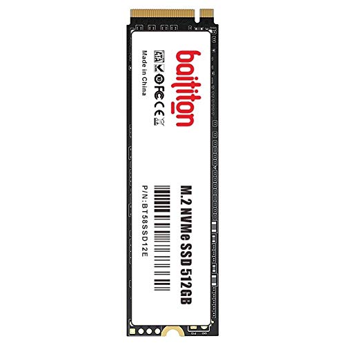 BAITITON NVME 512GB SSD M.2 2280 PCIe Express GEN3.0x4 Internal SSD High Performance Solid State Drive - Image 3