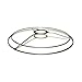 I Like That Lamp Wire Lamp Shade Rings with European Fitter (18” Diameter), Includes 2 Galvanized Steel Silver Drum Rings, Make DIY Table/Floor/Pendant Lamps, Compatible with most IKEA & Target Lamps