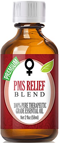 PMS Relief Essential Oil Blend 100% Pure, Best Therapeutic Grade - 60ml