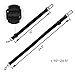Fypo Dog Seat Belt, Pet Car Harness Lether Safety Vehicle Leash with Metal Clips with Length Length 15