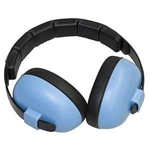 BANZ Mini Earmuffs, Blue, Small