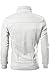 Azbro Men's Highneck Zip Up Casual Jacket & Outcoat, BLACK-L