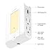 AUKEY USB Outlet with Night Light Plug in, 300 Joules Surge Protection Wall Outlet with 2 USB Charging Ports for Bedroom, Hallway, Bathroom and More