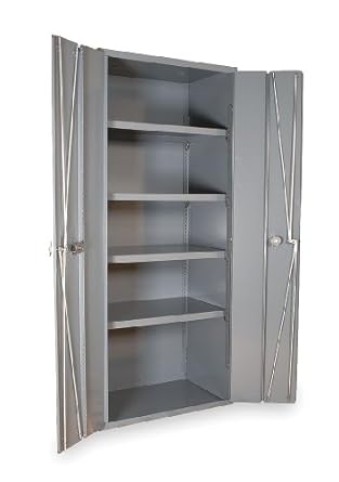 Durham Heavy Duty Welded 14 Gauge Steel Bi Fold Door Cabinet 3953
