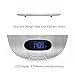 Kitchen Scale, DIGOO 11lb/5kg Digital Stainless Steel Multifunction Food Scale, Touch Control, Multi Measurement Units - grs, lbs, oz, ml, Ultra Lightweight, Slim Design, Silver (Batteries Included)