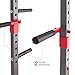 Body Power Deluxe Rack Cage System Enhanced with Upgrades/Full-Length Safety Bars/Built in Optional Floor Mount Anchors PBC5380thumb 4
