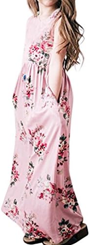Dress,2018 Baby Girls Flower Print Short/Long Sleeve Princess Dress Long Maxi Sundress