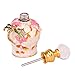 YUFENG 5ml Restoring Ancient Ways Hollow-Out Rattan Flower Perfume Bottles Empty Refillable (flower2)