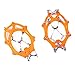 BINGUO 12 Teeth Anti-Slip Traction Cleats Grips Crampon for Snow and Ice Safe Protect Shoes Boots