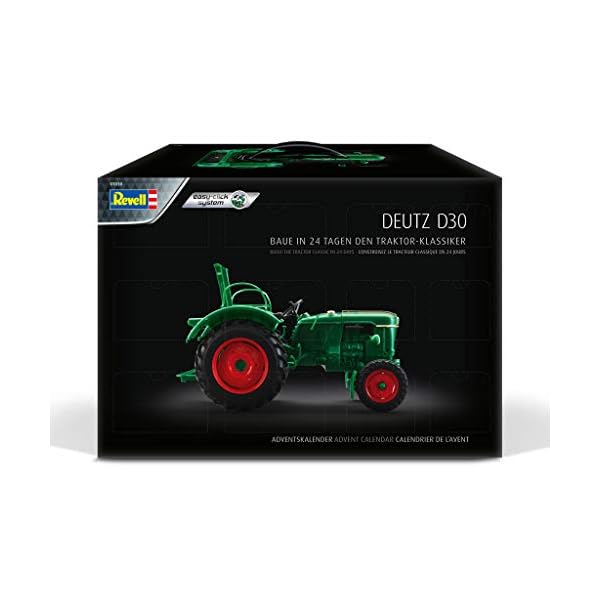 Revell Adventskalender Deutz D30 I Adventskalender Traktor I Adventskalender zum Selbermachen I Adventskalender fÃ¼r Bastler I Adventskalender fÃ¼r Jungen & MÃ¤dchen ab 10 Jahren – Bild 3