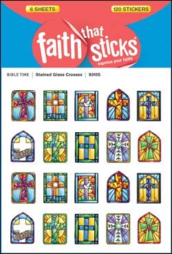 Stained Glass Crosses (Faith That Sticks Stickers) by 