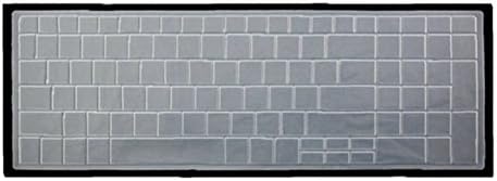HYAIT 1Pcs Colorful Silicone Keyboard Protector Skin Cover forACER Aspire E1-531G , E1-571G,P253,NE-522 CLEAR