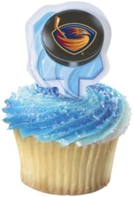 24 ~ NHL Atlanta Thrashers Decopics ~ Designer Cake/Cupcake Topper ~ New!!!!!