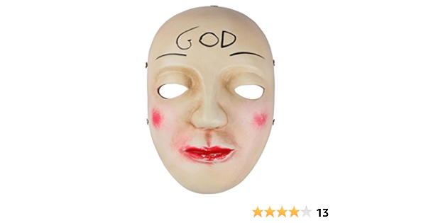 Amazon Com Gmasking Mascara De Resina De James Sandin The Purge Anarchy Llavero Gmask Clothing