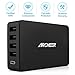 Archeer 5-Port Quick Charge 3.0 Desktop USB/USB C Charging Station