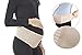 Megellan Pregnancy Belt, Maternity Belt, Breathable Abdominal Binder, Breathable Pelvic and Back Support, Belly Support Band, One Size, Beige