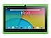 Dragon Touch 7-Inch Quad Core Android Kids Tablet (Wifi and Camera and Games, HD Kids Edition with Zoodles Pre-Installed, Y88X ) Bundle with Green Silicone Case