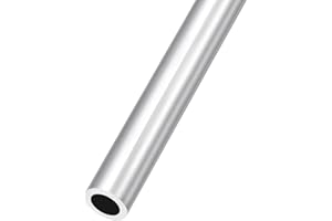 METALLIXITY 6063 Aluminum Tube (16mm OD x 11mm ID x 300mm L), Aluminum Round Tubing - for Home Furnishing, Machinery, DIY Handicraft