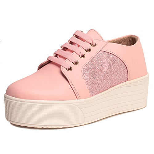womens pink slip on shoes