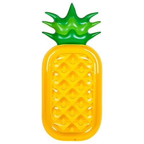 Sunnylife Luxury Adult Inflatable Pool Float Lie Down Beach Toy - Pineapple