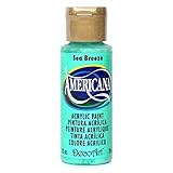 DecoArt DA256-3 Americana Acrylic Paint, 2-Ounce, Sea Breeze