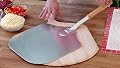 Pizza Supply 14 Inch X 16 Inch Aluminum Pizza Peel with Wood Handle