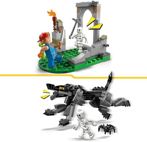 Fortnite Das Lager von Schali und der Zündkerzenkünstlerin Gaming Spielzeug - Vorratslama und Wolf - 3 Minifiguren & Lagerfeuer - Gamer Geschenk für Jungen, Mädchen und Fans ab 7 Jahren - 77075