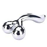 JETTINGBUY 3D Roller Face Massager, Y-Shape Body Face Massage Wrinkle Remover Slimming Roller Tighten Skin Care Tool