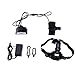AGPtEK® 3 LED CREE 2500 Lumens Waterproof Bike Cycling Bicycle Light Hand-free Headlamp HeadLight 4 Switch Mode with Rechargeable Battery/Charger For Camping Hiking Bicycling Riding