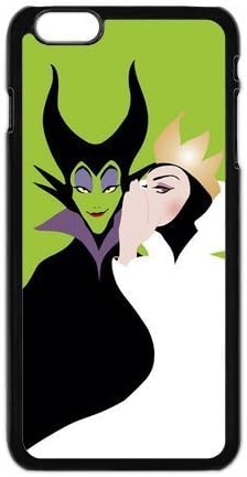FEEL.Q- Disney Movie Maleficent Sleeping Beauty Cartoon Rubber iPhone 6 Plus Case 6S Plus 6+ Cover
