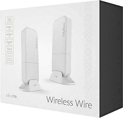 Mikrotik Wireless Wire RBwAPG-60ad kit 60 GHz wireless link 1 Gbit full duplex Link