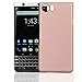 Blackberry KEYone Case, Mustaner Smooth Hard Case Slim Ultra Thin Lightweight Defense Case For Blackberry KEYone Mercury (Rose Gold)
