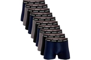Kit 10 Cuecas Boxer Sandrini Masculinas Algodão Conforto