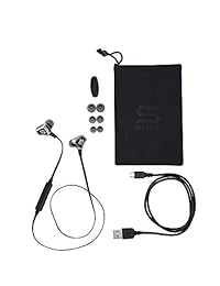 Soul Electronics Impacto inalámbrico auriculares de alta eficiencia con Bluetooth Negro