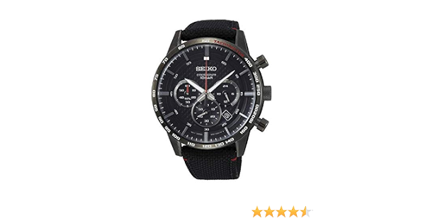Seiko Analogue Quartz Watch with Leather Strap SSB359P1 : Amazon.com.au:  Clothing, Shoes \u0026 Accessories
