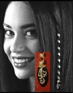 Medieval Hairstyle Hair Accessories Hair Long Spiral Silver