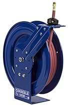 Coxreels P-LP-350 Low Pressure Retractable Air/Water Hose Reel: 3/8