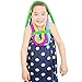 Fun and Function - Bite Bands Sensory Chew Necklaces - Durable and Absorbent Alternative to Chewing Clothing - for Children with Special Needs - Pack of 6 - Age 4+