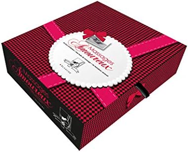 Coffret massages amoureux: Avec 1 huile de massage et 1 bandeau-lien